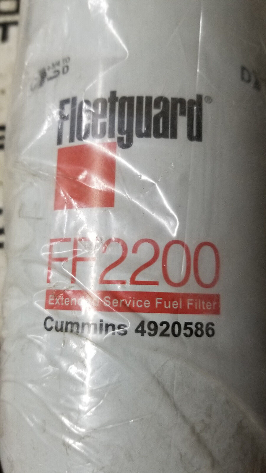 Fleetguard FF2200 Cummins Fuel Filter 4088272