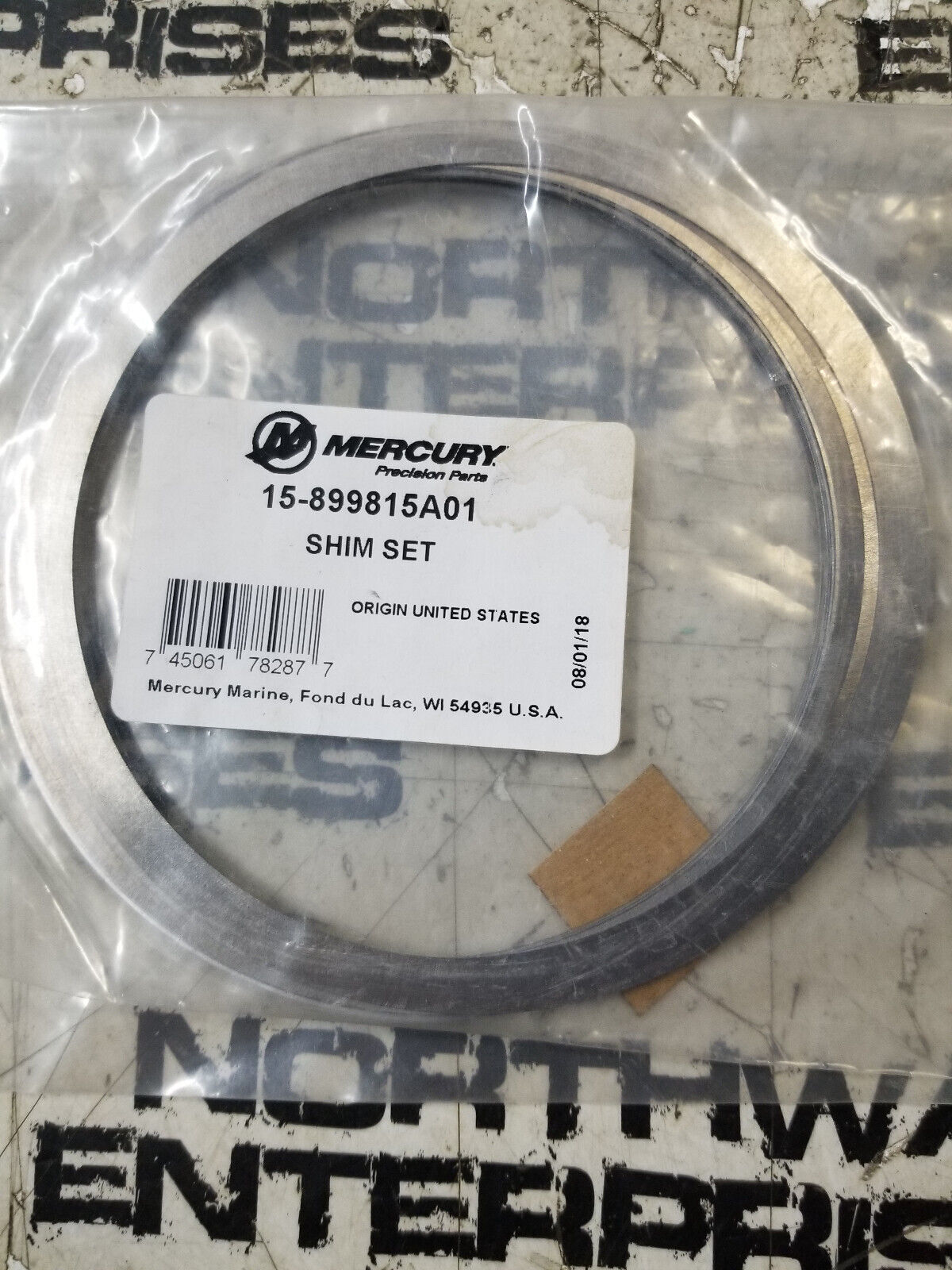 Mercury / Mercruiser Shim Set 15-899815A01