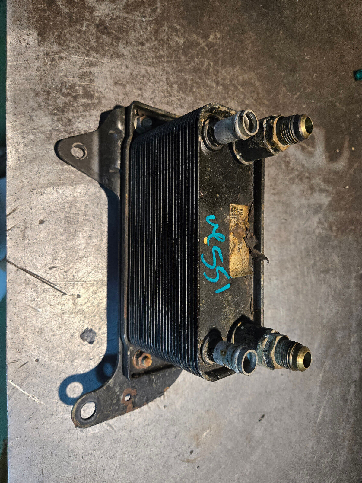 2003 Dodge Ram Transmission Oil Cooler Turbo Diesel 3957532 5.9 Cummins re551