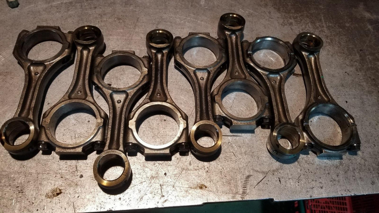 07-10 2007-2010 DURAMAX 6.6 6.6L LBZ LMM ENGINE CONNECTING ROD SET 97352631