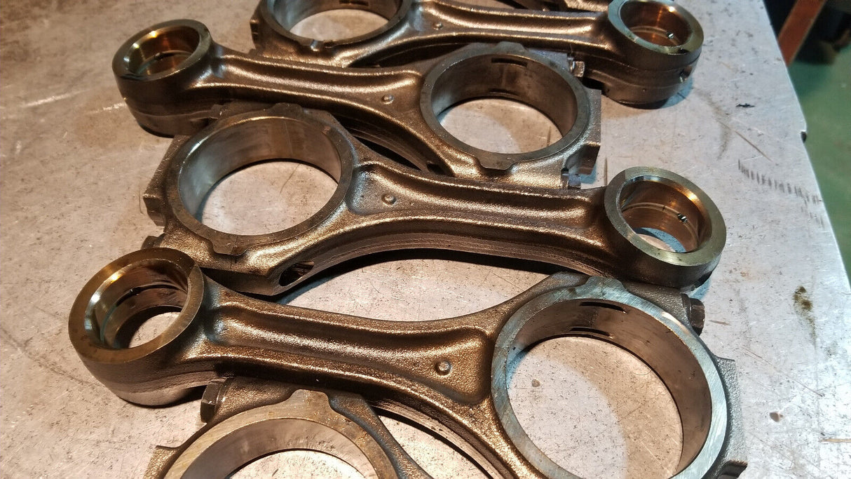 07-10 2007-2010 DURAMAX 6.6 6.6L LBZ LMM ENGINE CONNECTING ROD SET 97352631