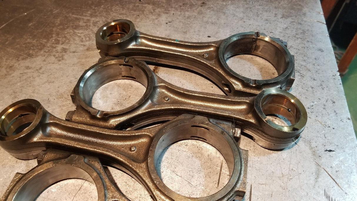 07-10 2007-2010 DURAMAX 6.6 6.6L LBZ LMM ENGINE CONNECTING ROD SET 97352631