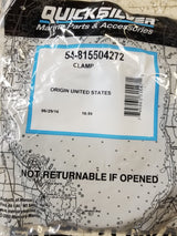 Mercury Boat Hose Clamp 54-815504272 | Larson 5 Inch Stainless Steel
