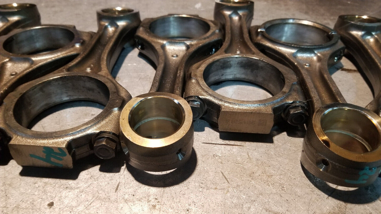 07-10 2007-2010 DURAMAX 6.6 6.6L LBZ LMM ENGINE CONNECTING ROD SET 97352631