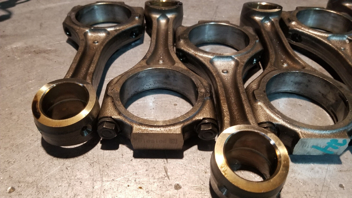 07-10 2007-2010 DURAMAX 6.6 6.6L LBZ LMM ENGINE CONNECTING ROD SET 97352631