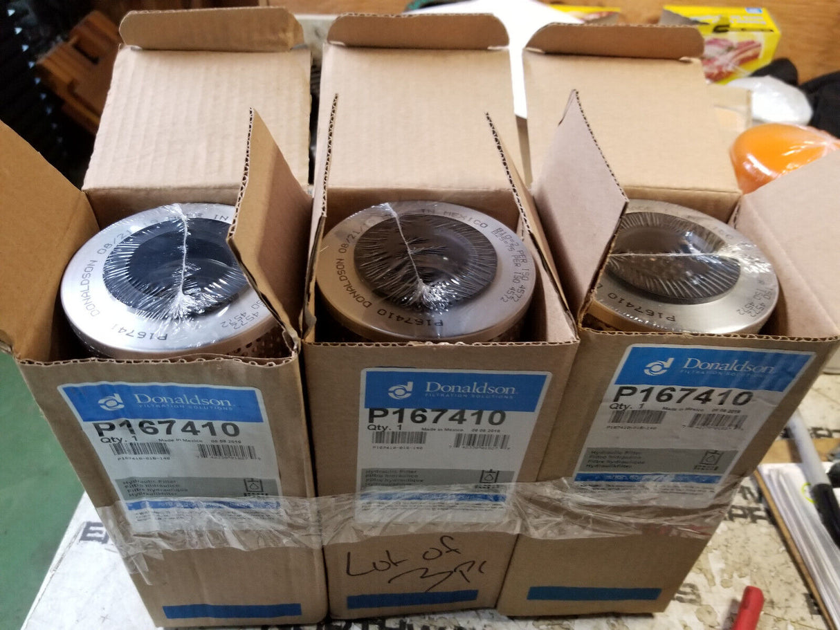 LOT OF 3PC - P167410 DONALDSON FILTER