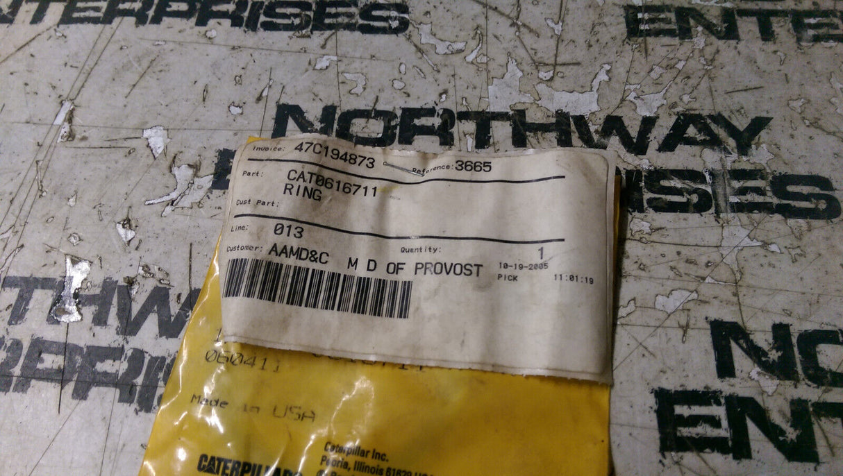 616711 Caterpillar 61-6711 Lock Ring Retaining Ring Clip
