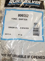 Mercury Mercruiser Quicksilver Oem Part # 806552 Yoke-Shifter