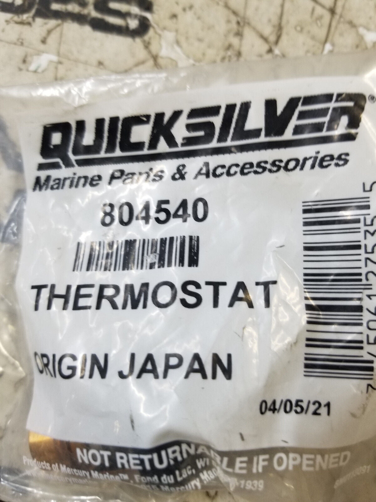 QUICKSILVER 804540 Thermostat Housing