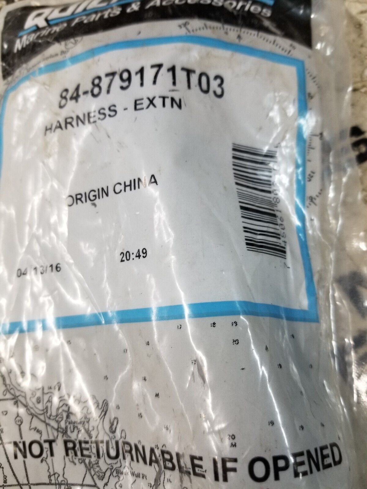 Mercury Marine Quicksilver NMEA2000 Extension Harness 2 Meter PN 84-879171T03