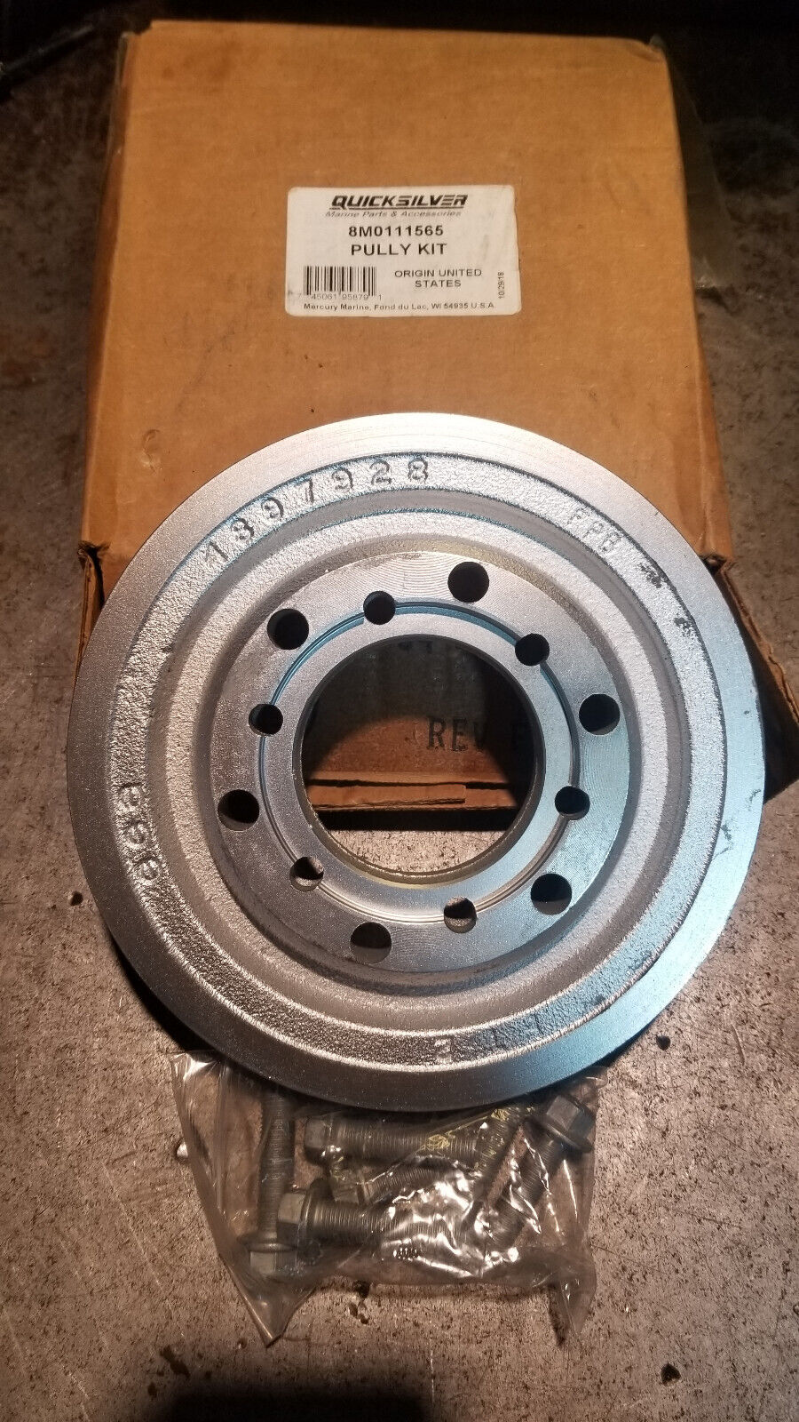 Mercury - Mercruiser 8M0111565 Pully Kit