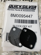 Mercury Quicksilver Bravo Gimbal Water Intake Block Off Plate 8M0095447