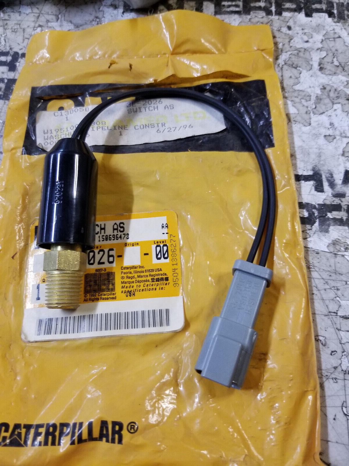 GENUINE CAT 3E-2026 Switch Assembly (Pressure)(Stop Light) D6H XL D7R D6H XR D5H