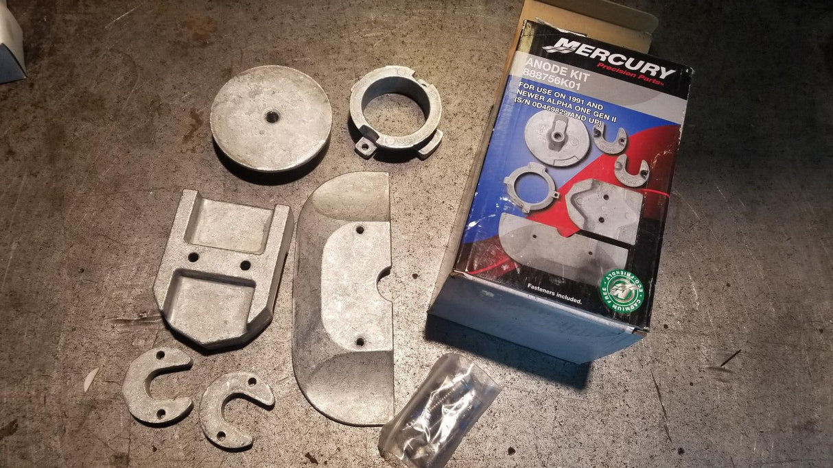 MERCURY ANODE KIT (ALUM) - 888756K01