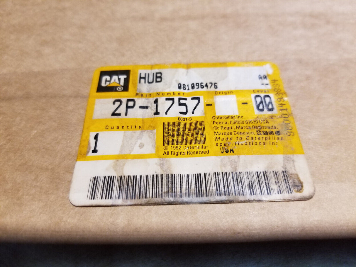 CATERPILLAR 2P-1757 HUB 2P1757 3.312" Wide Fan Drive Pulley HUB