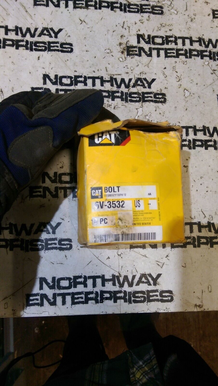 Cat 6V-3532 Bolts (Qty 10) Caterpillar 6V3532