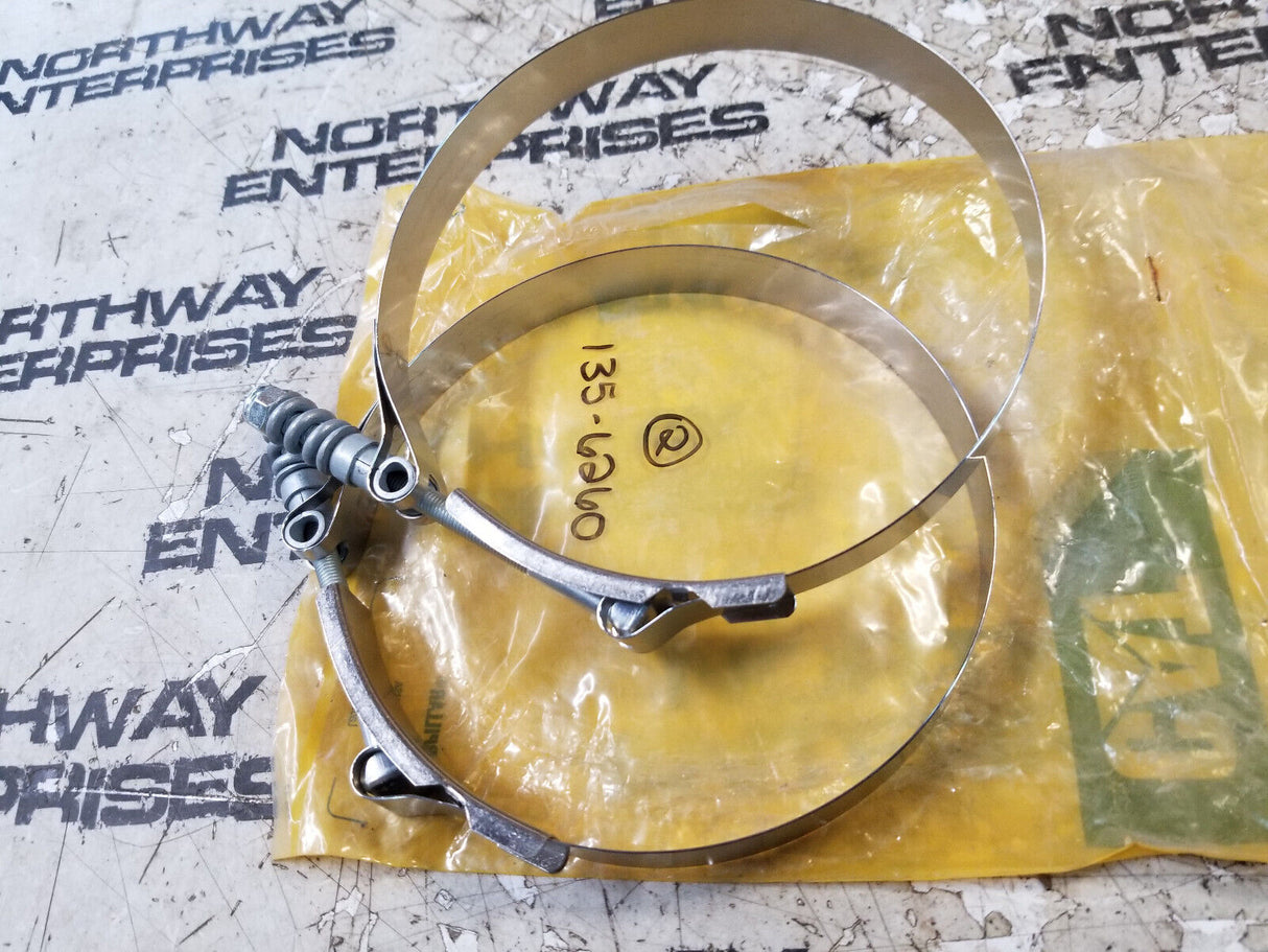 135-6260 LOT OF 2 CLAMPS CAT 1356260