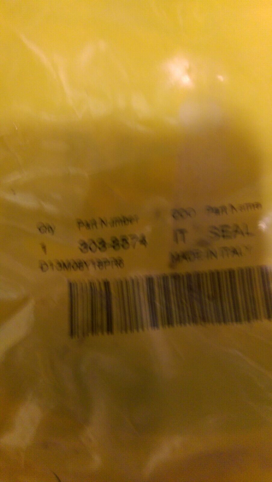 Caterpillar 303-8574 Seal