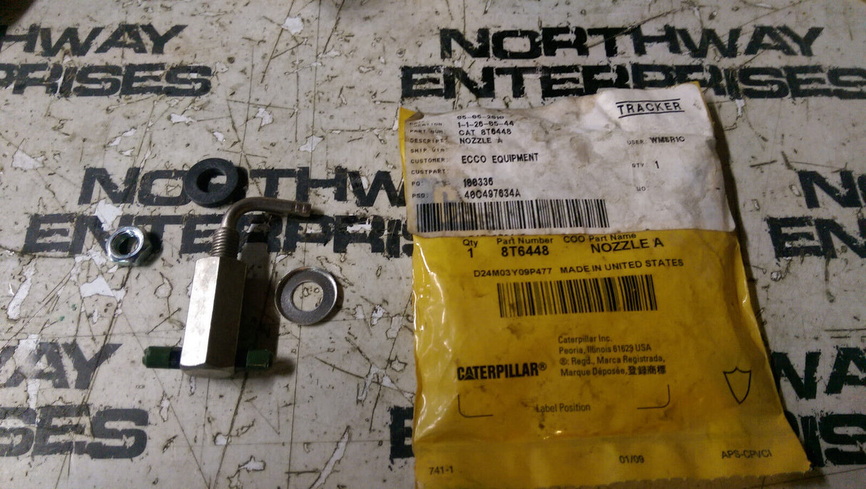 Caterpillar 8T-6448 Nozzle Assembly-Washer 8T6448