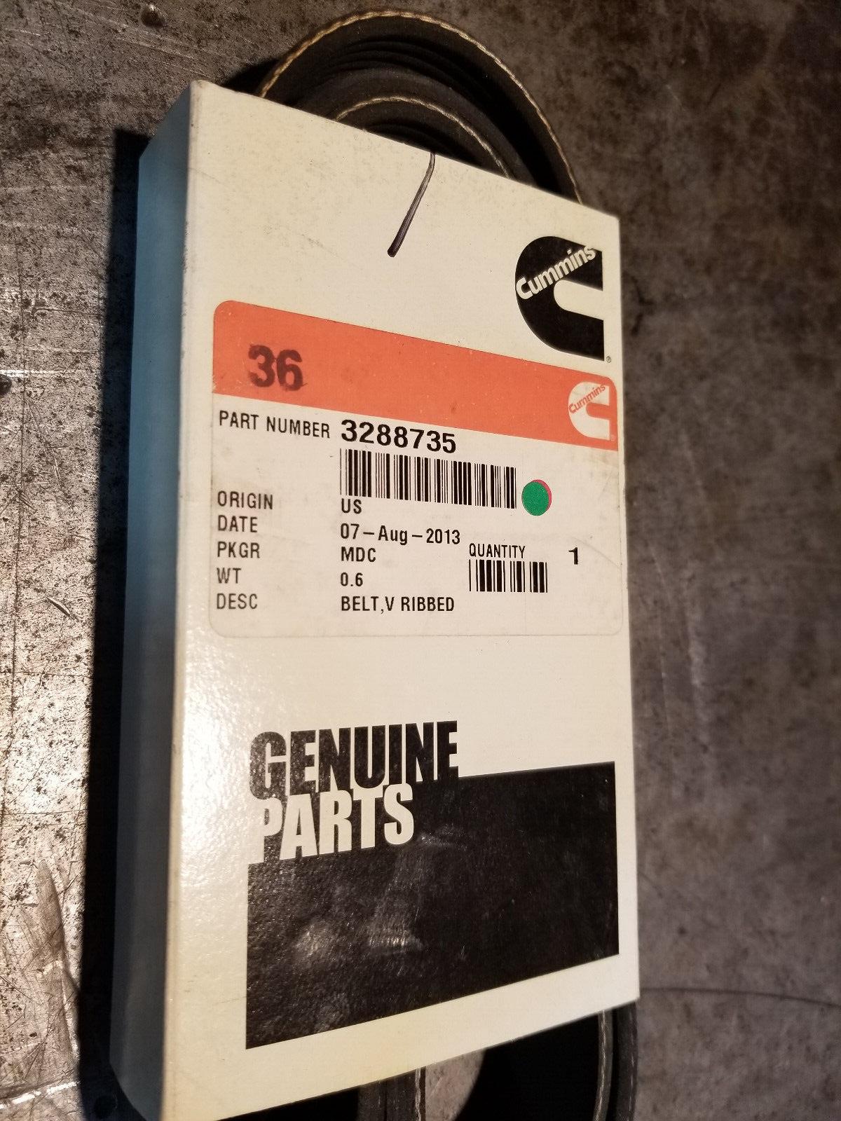 CUMMINS 3288735 BELT