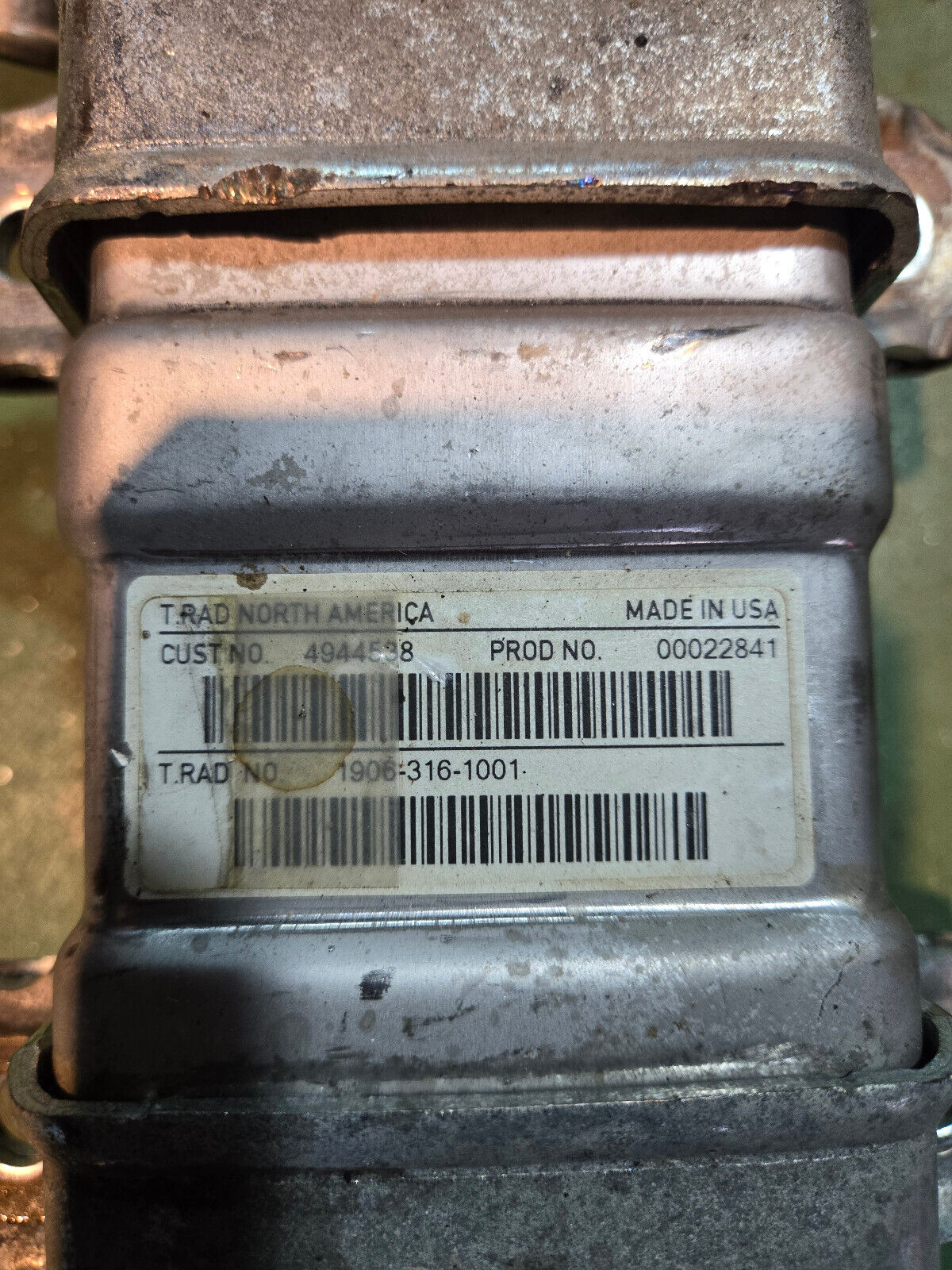 4944538 6.7l Cummins EGR Cooler ref403