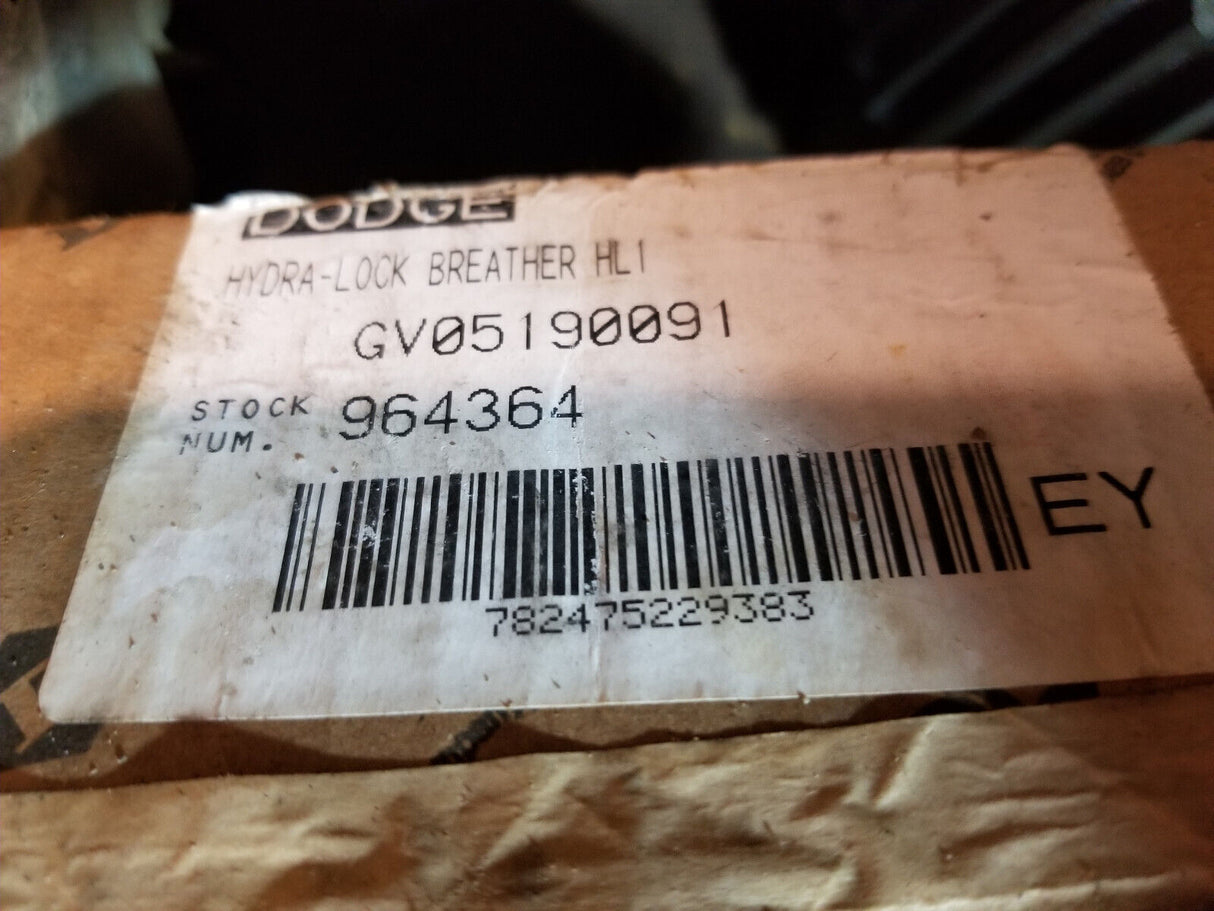 Dodge 964364 HL1 Hydra-Lock Desiccant Breather, GV05190091