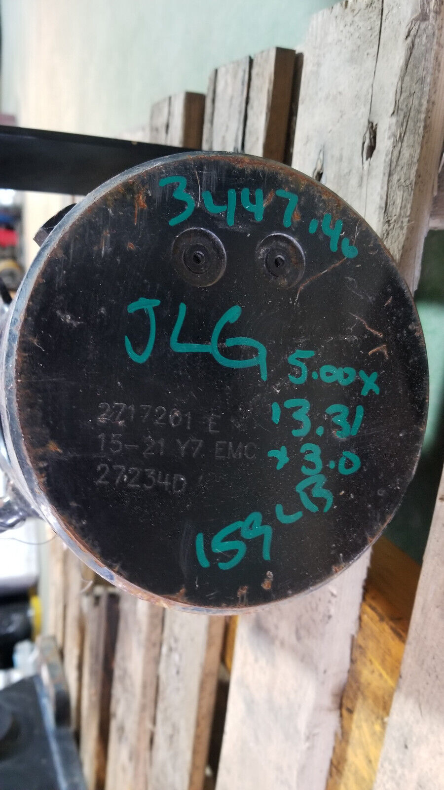 JLG 5.00X13.31X3.0 2717201 15-21 27234D HYDRAULIC CYLINDER