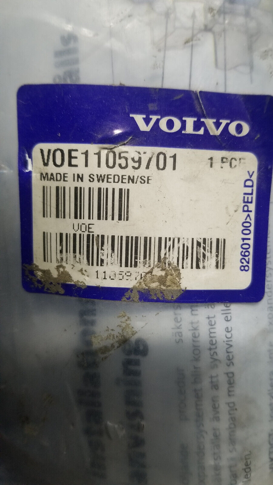 11059701 PIN FOR Volvo Off Road A25D 11001-, 61001-61118 US, A30D 10001-, 60001