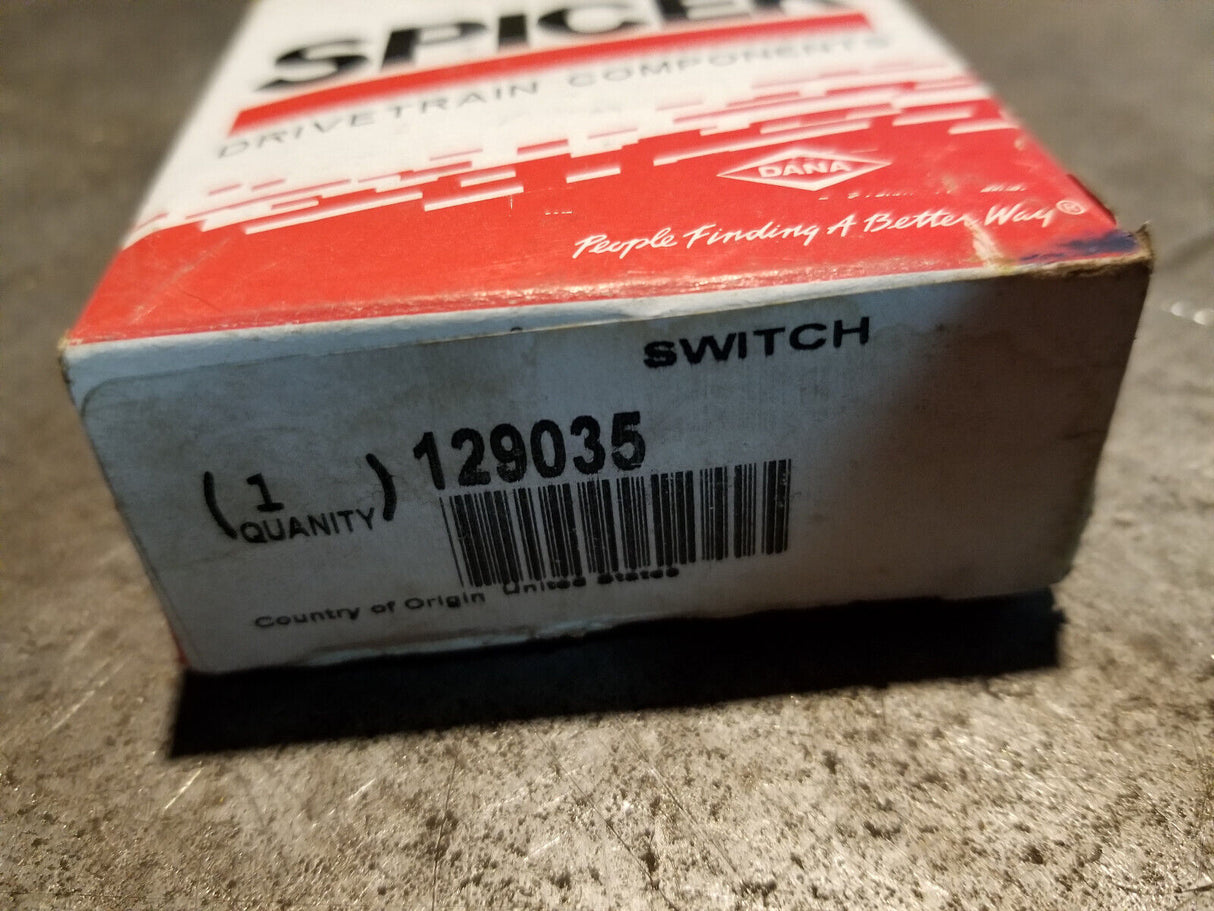 129035 GENUINE SPICER DIFFERENTIAL AIR SYSTEM SWITCH