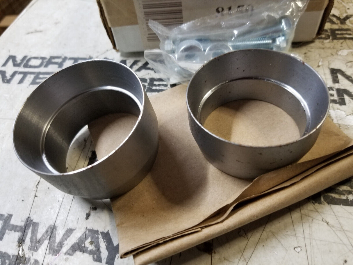 JKS Exhaust Crossover Pipe Spacer, 3 in or greater lift, 12-15 JK, JKS8150