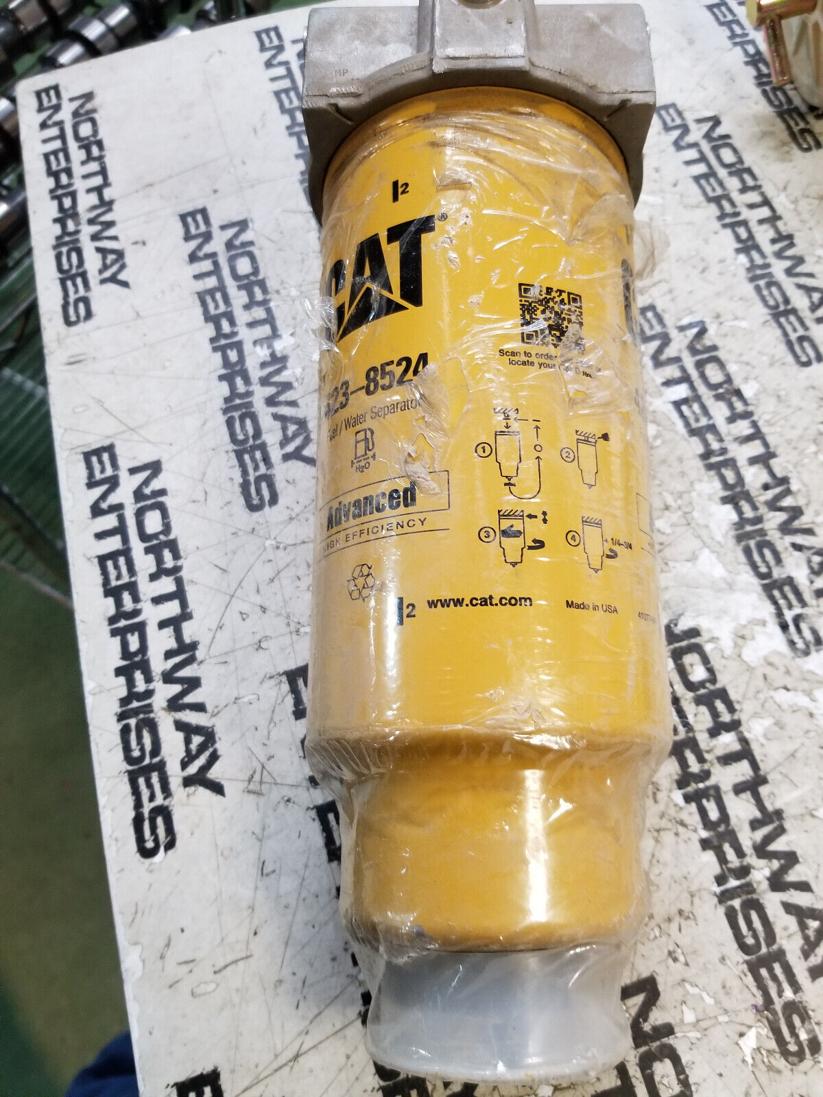 177-9778 Filter Base Assembly with filter 423-8524 1779778 4238524