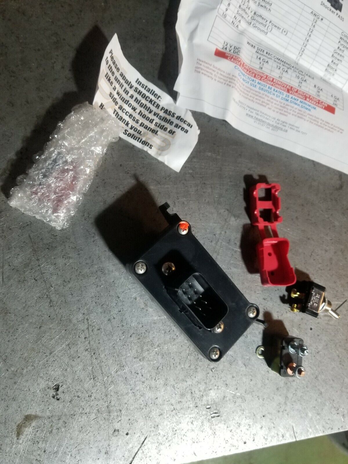 Shocker PASS Solid State Relay Control / R5-2014-SSR 24V