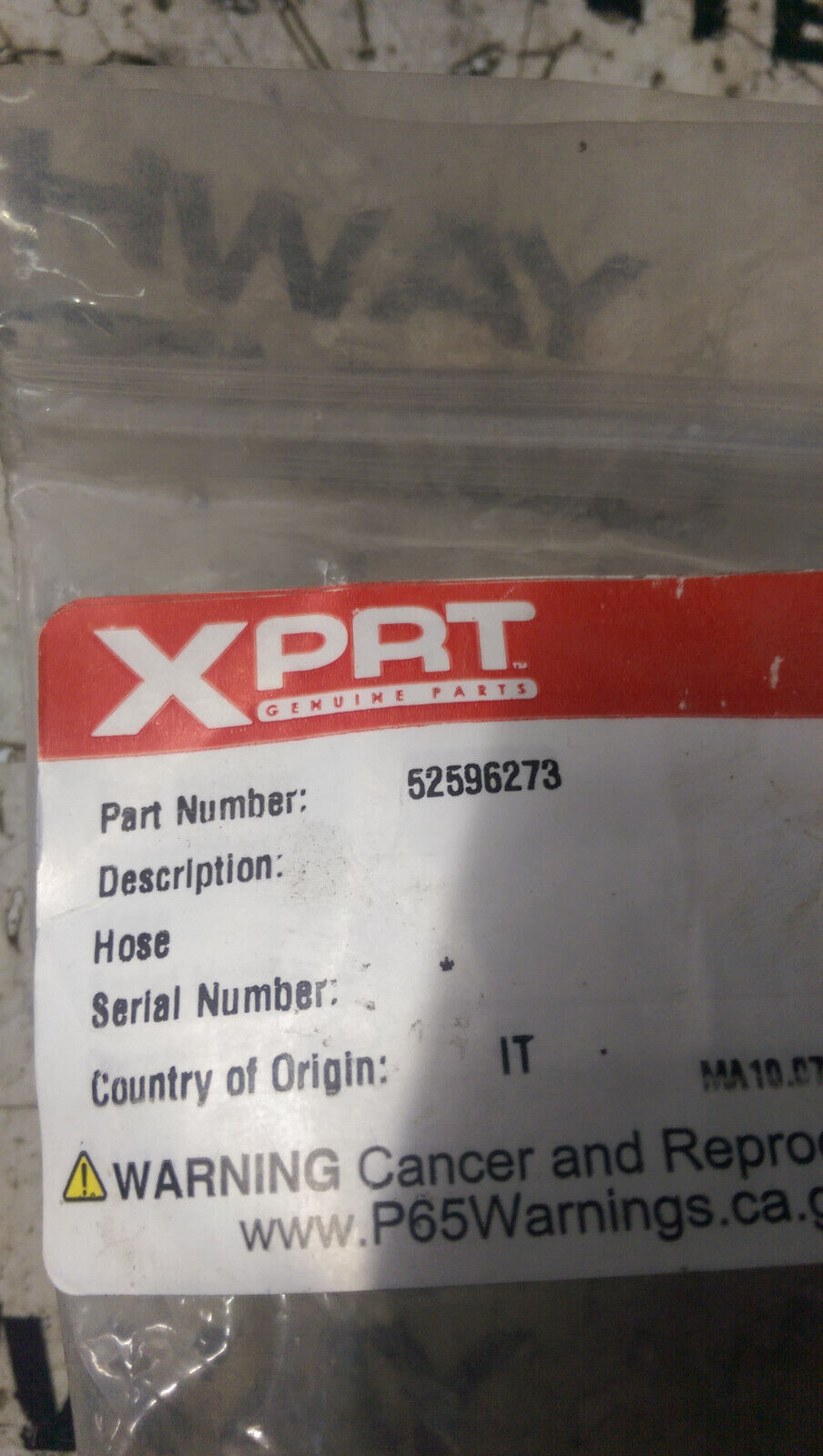 52596273 XPRT Hose