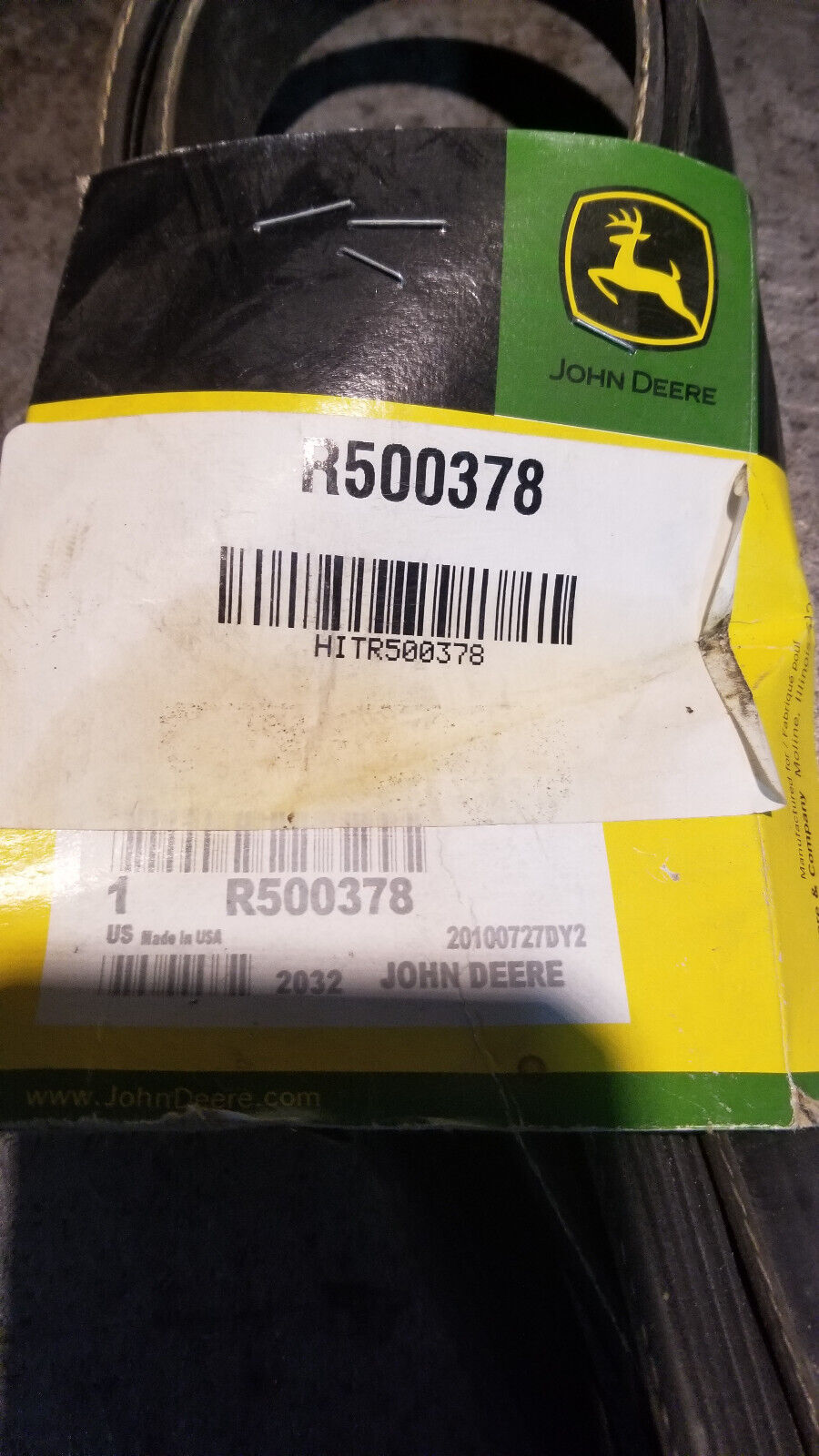 R500378 JOHN DEERE BELT