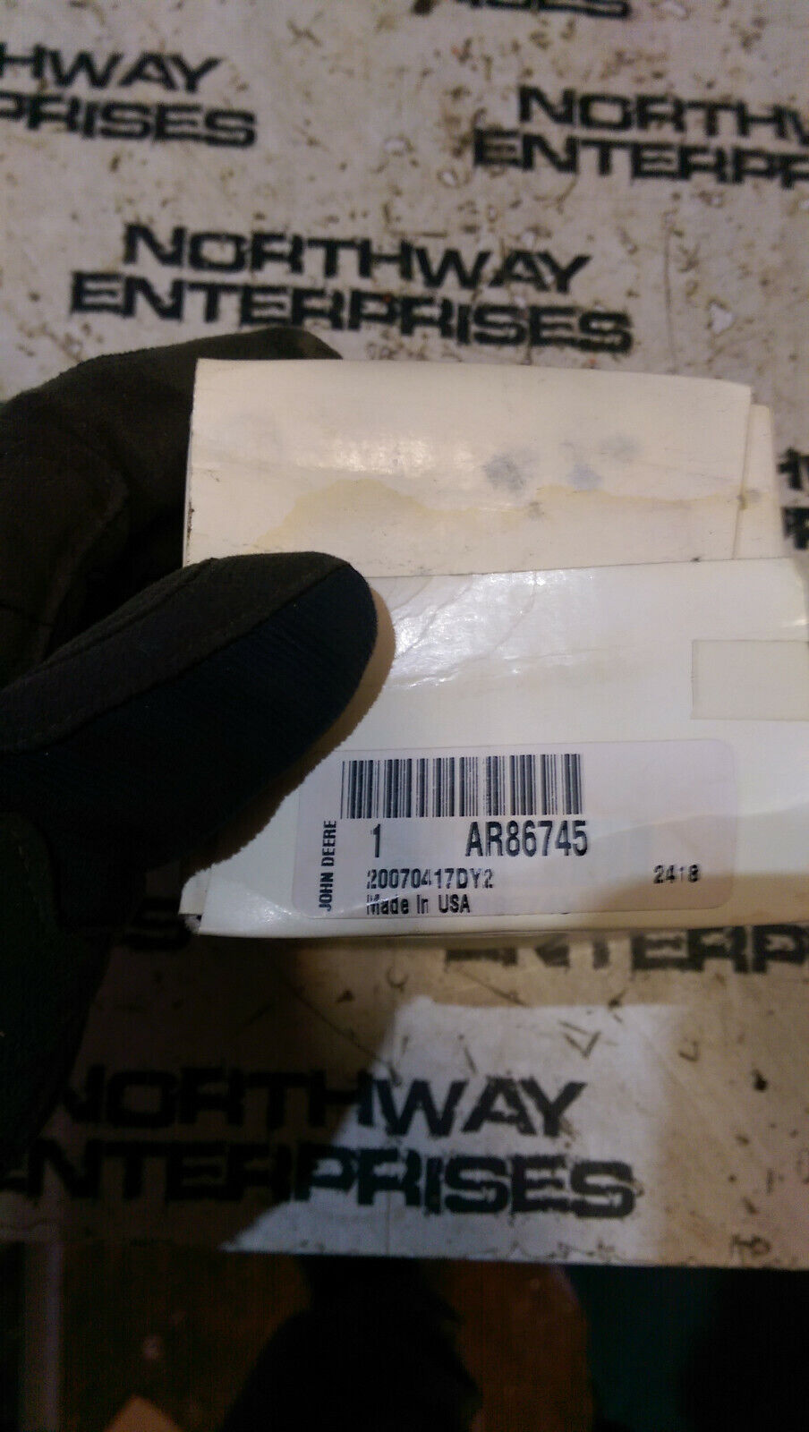 John Deere Original Equipment Fuel Filter Element AR86745
