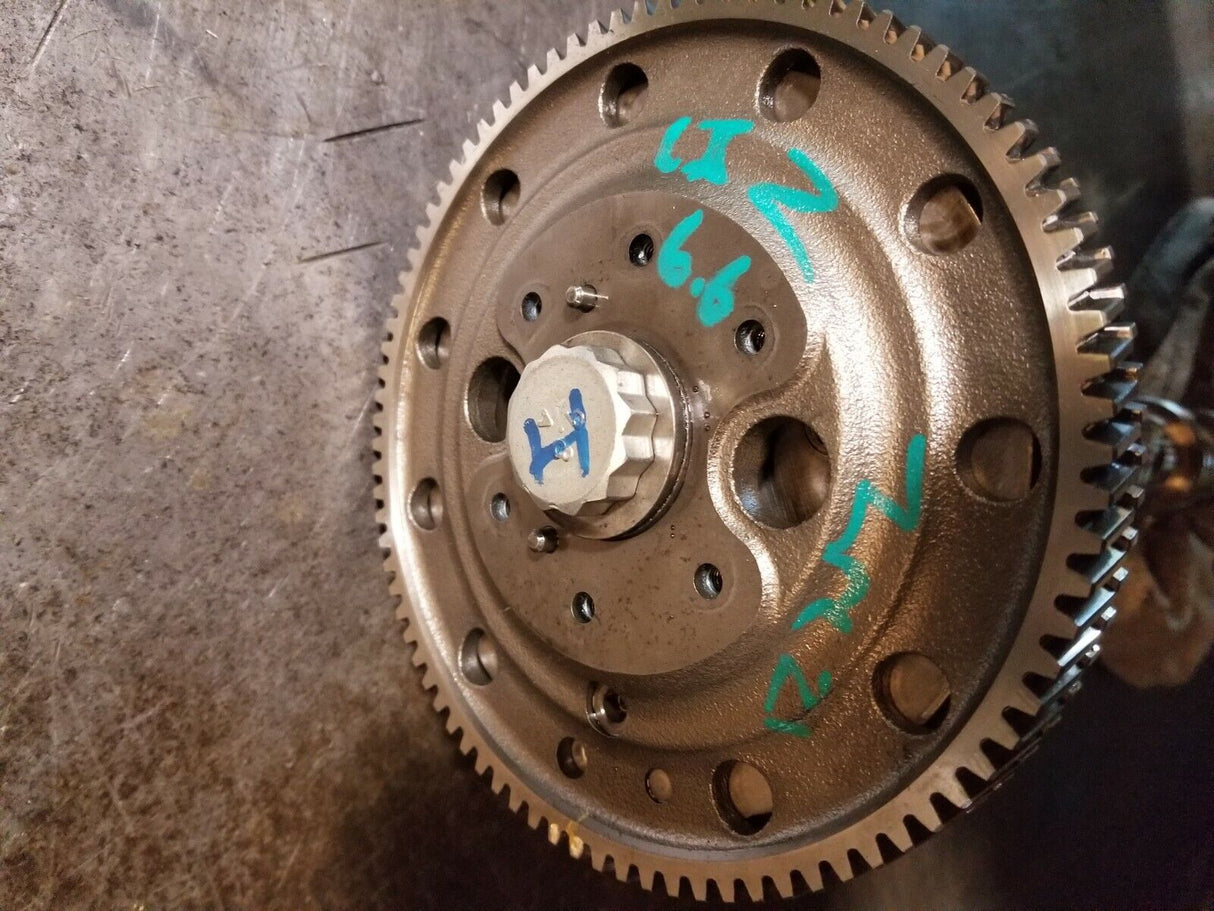 07-10 2007-2010 DURAMAX LBZ LMM USED CAMSHAFT 98077453 ; 97211770 897362100 r21