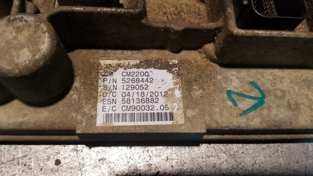 CORE 2010-2012 RAM 2500/3500 ECM 6.7 PCM ECU 5268442 CUMMINS NO COMMUNICATION