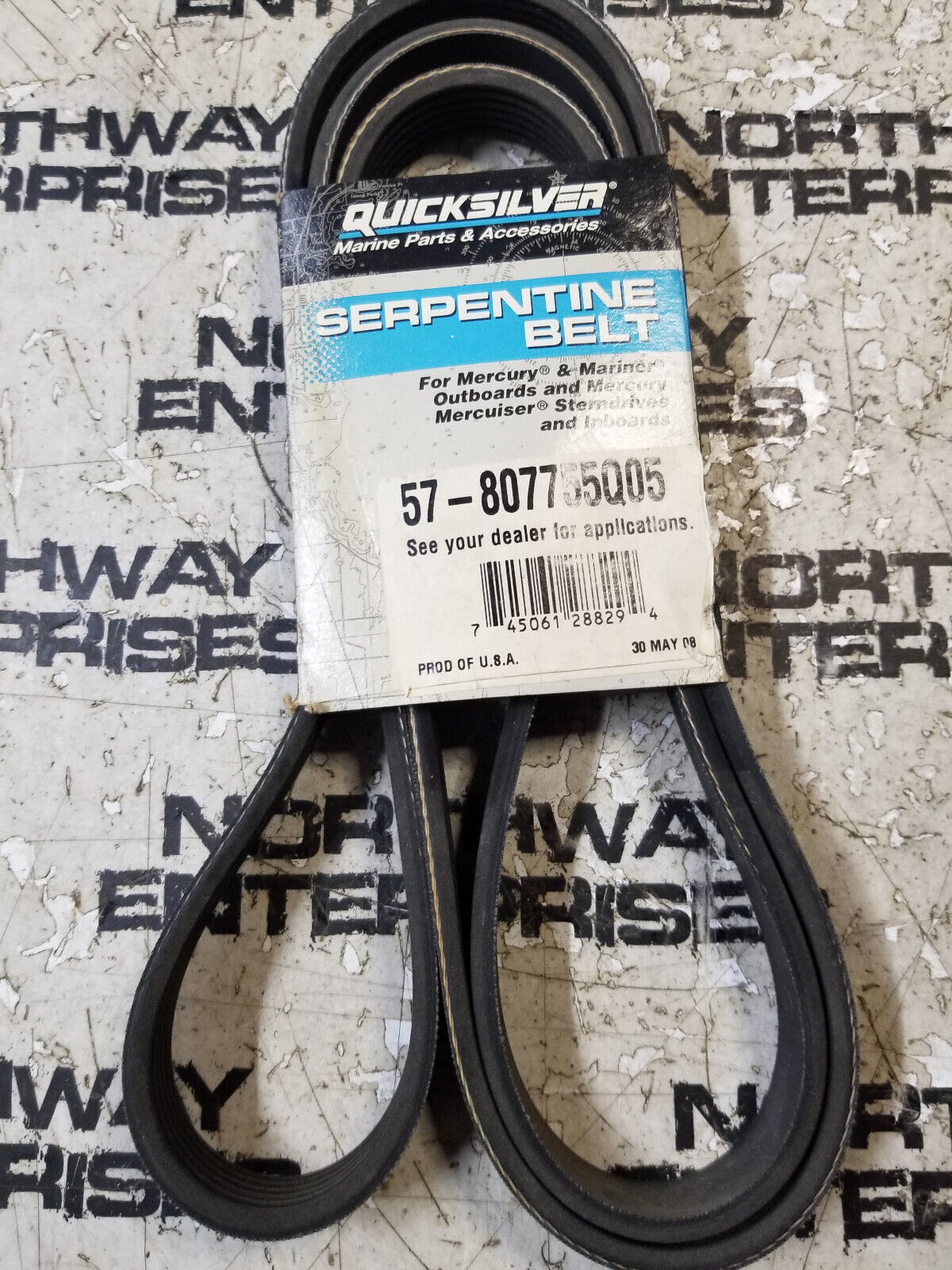 QUICKSILVER 57-807755Q05 Serpentine Belt