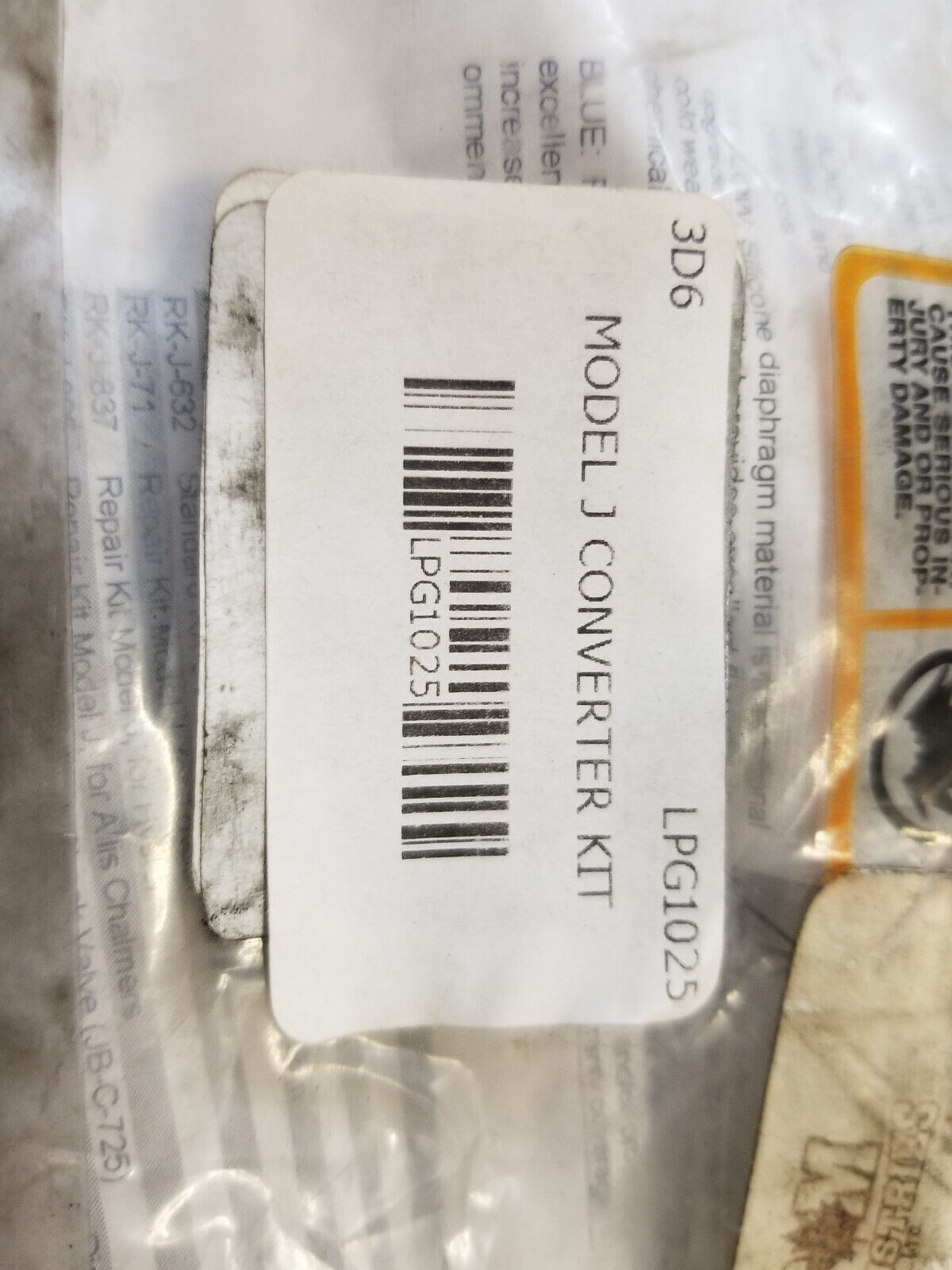 LPG1025 REPIAR KIT IMPCO