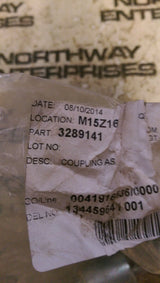 CATERPILLAR 3289141 COUPLING LOT OF 4 PIECES