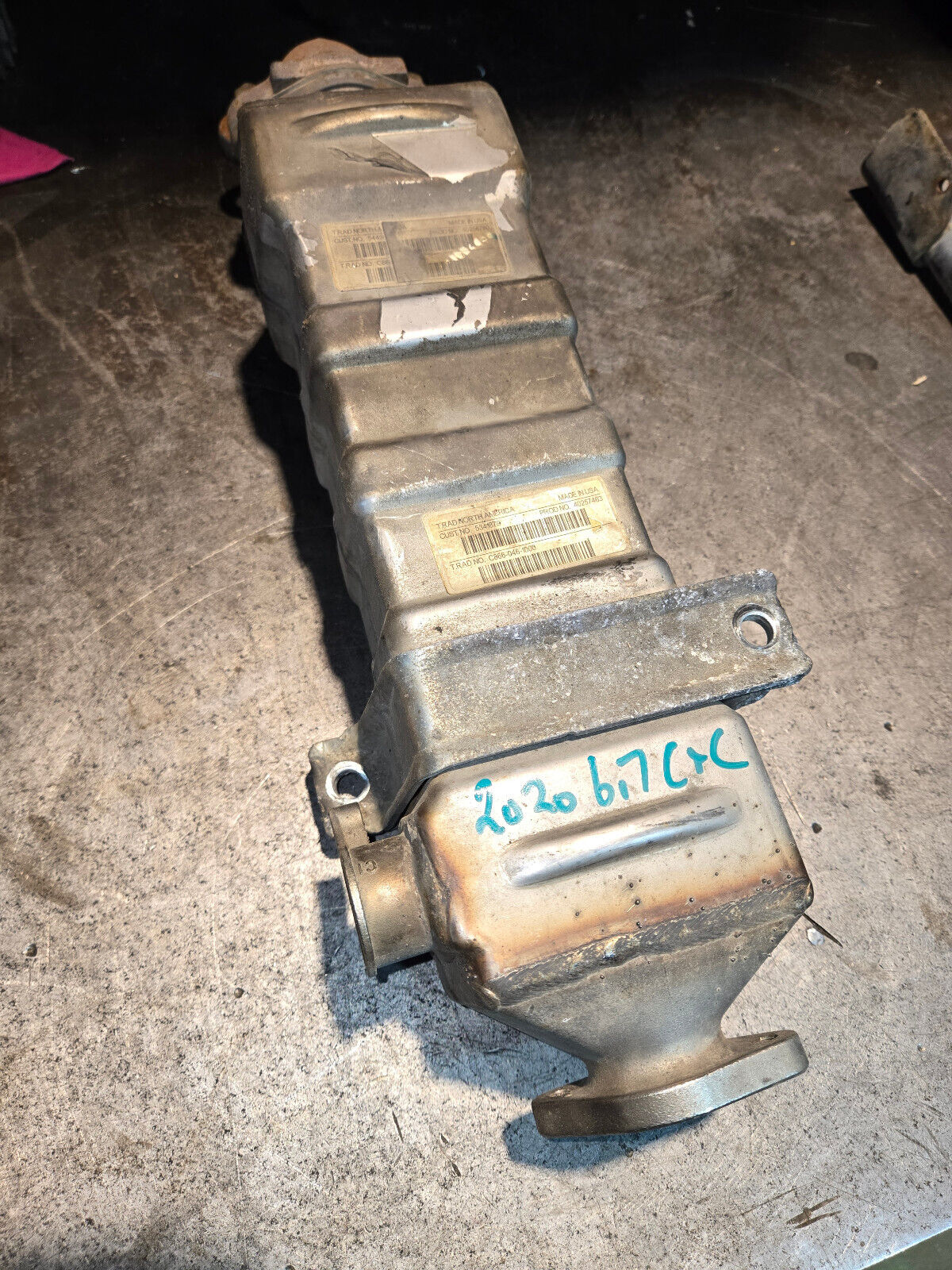CUMMINS ISB 6.7L EGR COOLER 2017-2021: OEM 5566897 | 5341879