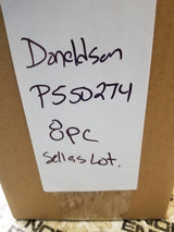 LOT OF 8PC -  P550274 DONALDSON HYDRAULIC SPIN ON FILTER