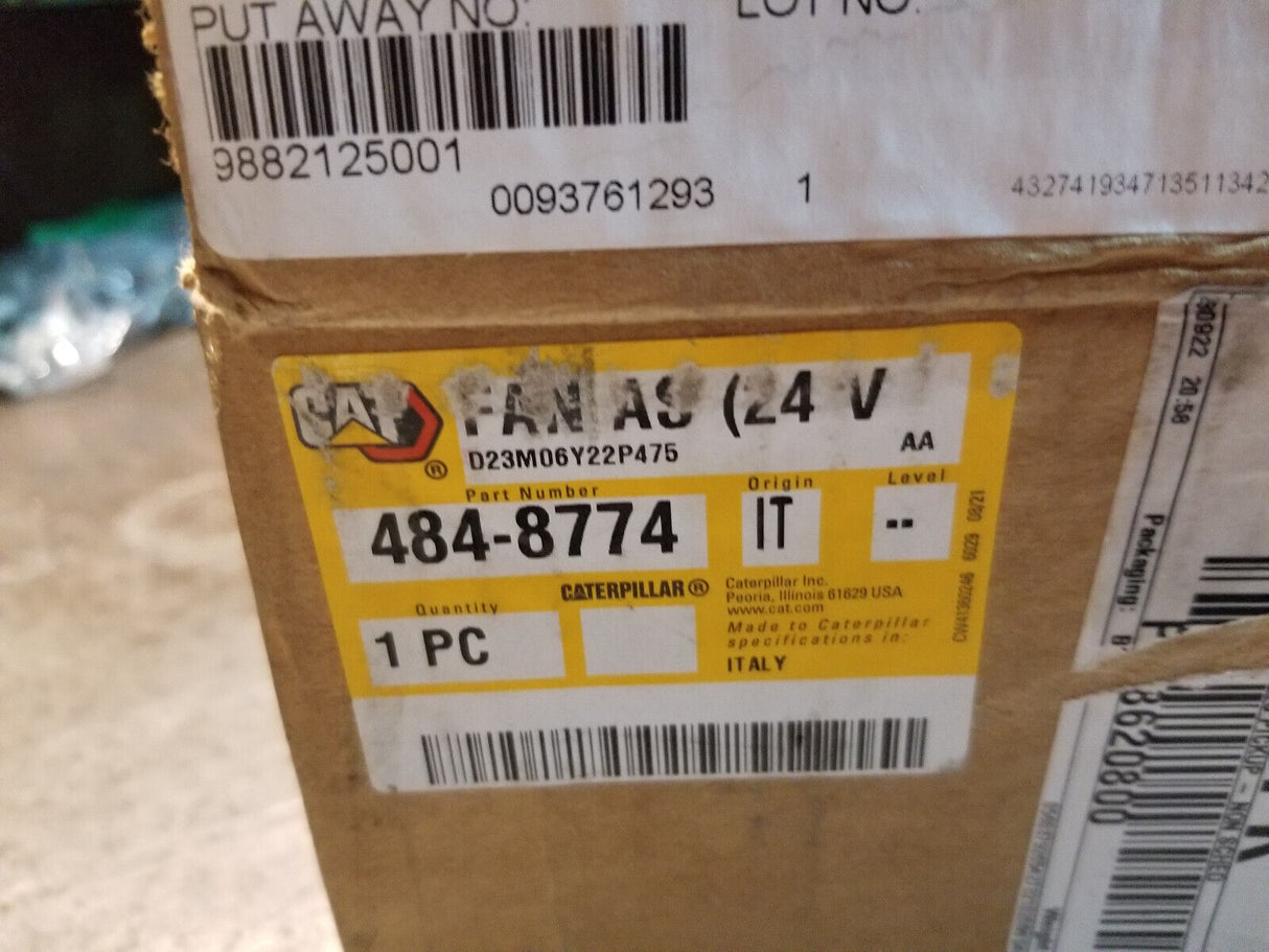 484-8774 CAT 24 Volt, 5 Blade Refrigerant Condenser Fan 484-8774