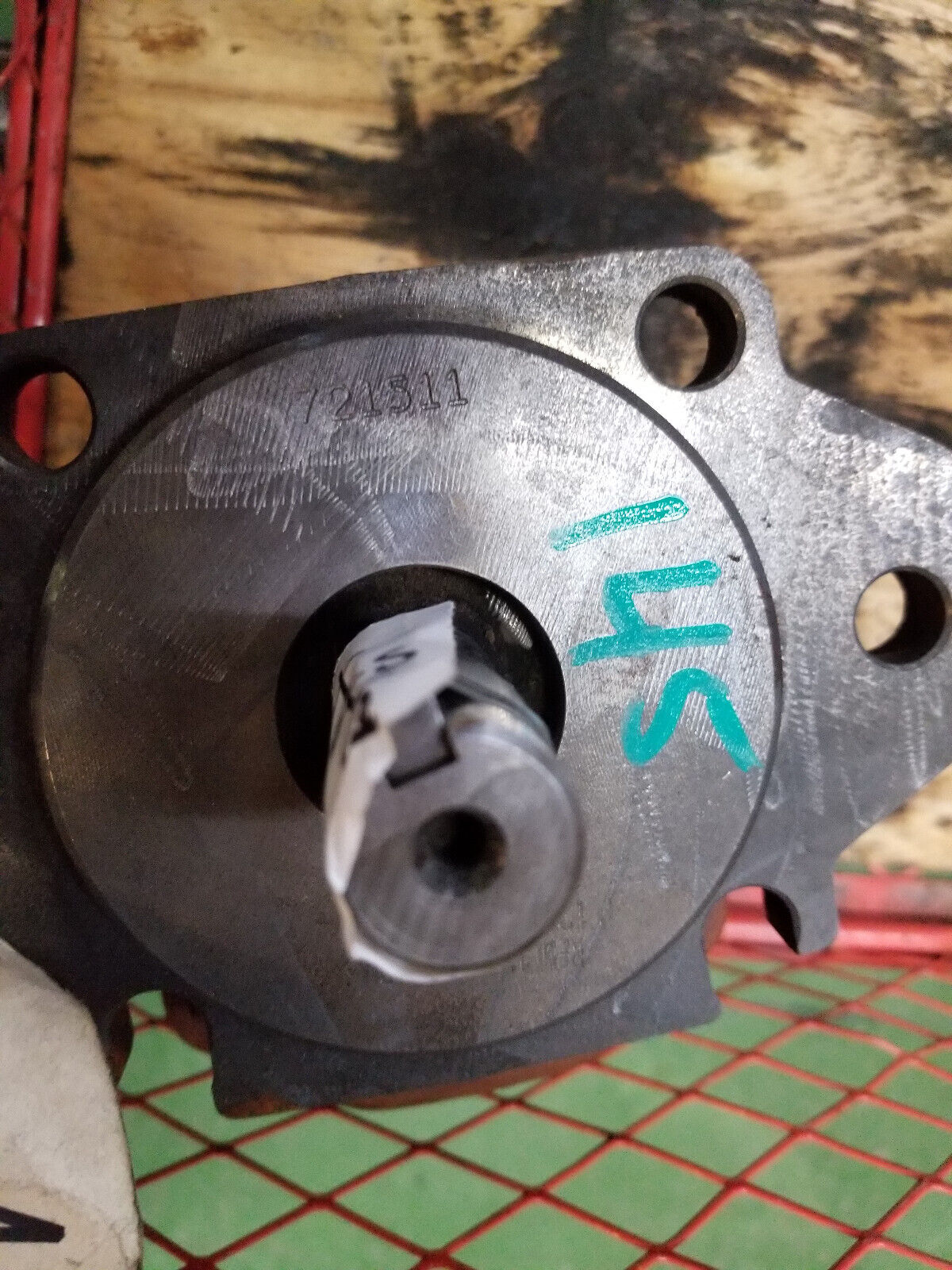 CX85L-2B5-03, 114424488, 721511, Geartek, Hydraulic Gear Pump 721506