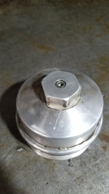 08-10 2008 6.4 Powerstroke Oil Filter Cap Aluminum