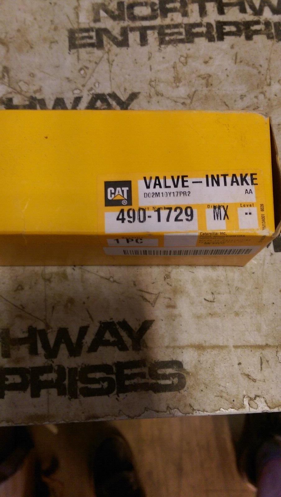 CATERPILLAR 490-1729: VALVE INTAKE