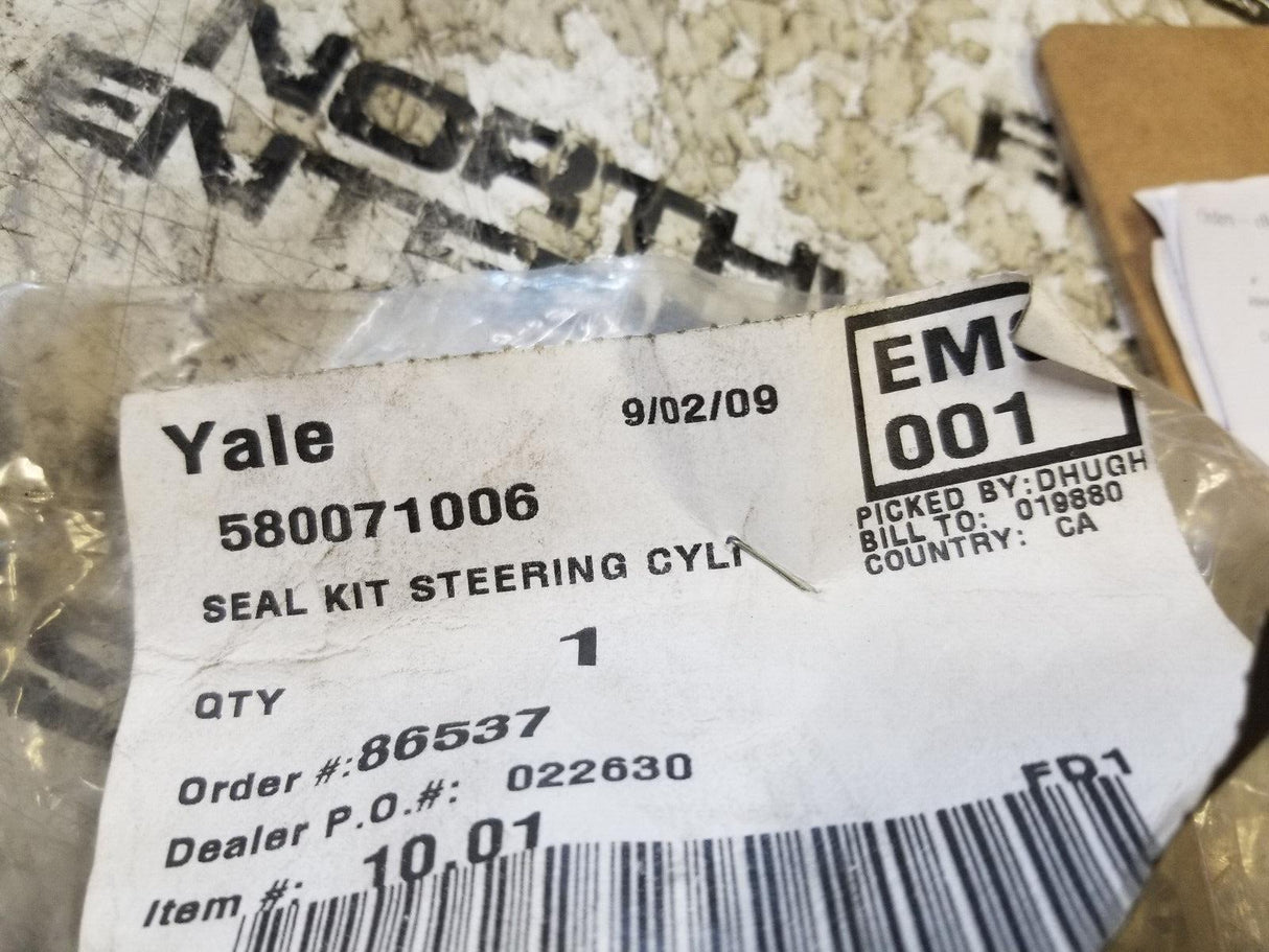 580071006 YALE STEERING CYLINDER SEAL KIT
