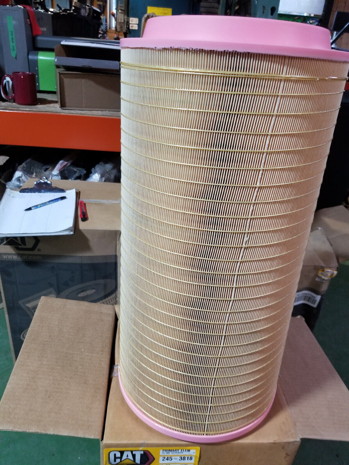 245-3818 CATERPILLAR 298mm Outer Diameter Primary Element 2453818