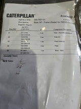CATERPILLAR 345-7631 3457631 BOSS GP FRM
