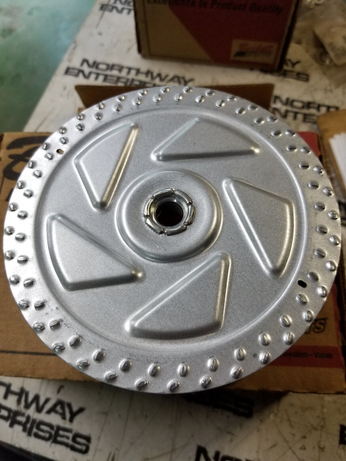 BECKETT 21448U Blower Wheel/Fan 5.59" Dia x 2.42" W for CF500 & CG10 Burners